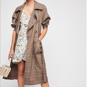 Free people Cecilia trench coat